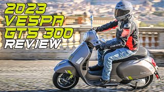 2023 Vespa GTS300 Review [upl. by Hubert]