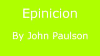 Epinicion by John Paulson [upl. by Halehs]