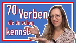 🇨🇵 70 französische VERBEN in der deutschen Sprache  EINFACH FRANZÖSISCH LERNEN für Anfänger [upl. by Yarased]