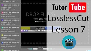 LossLessCut Tutorial  Lesson 7  Show Waveform Thumbnails and Keyframes [upl. by Kcitrap]