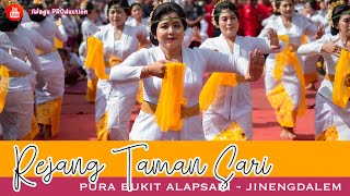 TARI REJANG TAMAN SARI  Pura Bukit Desa Adat Alapsari  Jinengdalem [upl. by Evelinn433]