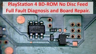 PlayStation 4 BDROM No Disc Feed  Full Fault Diagnosis and Board Repair SAASAB001  SU421186 [upl. by Akerboom142]