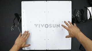 Vivosun VS3000 LED Grow Light Unboxing amp Review [upl. by Ettolrahs843]