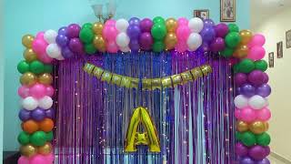 Balloon Decorations Ideas  Balloon Decoration Ideas for Birthday  Balloon Decoration Anniversary [upl. by Ecneret]