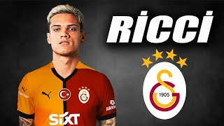 Samuele Ricci 🔴🟡 Welcome to Galatasaray ● Skills  2024  Amazing Skills  Assists amp Goals HD [upl. by Orren449]