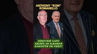 ANTHONY ROMANELLO  Caught on Tape Gangster give Smacking to Disrespectful Albanian genovesefamily [upl. by Grodin789]