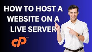 How To Host Your Website From A Live Server CPanel  2024 [upl. by Rocca649]