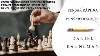 Pensar Rápido Pensar Despacio audiolibro Daniel Kahneman [upl. by Hadria]