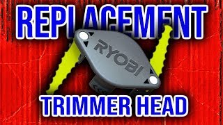 Ryobi Dual Bladed Trimmer Head Review and Install [upl. by Phina]