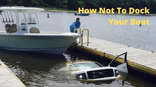 Expensive Boat Docking Fails ❌ Best Boat Fails And Wins Of The Year 2021 [upl. by Narahs]