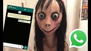 Momo el número de WhatsApp y la terrorifica llamada [upl. by Erimahs]