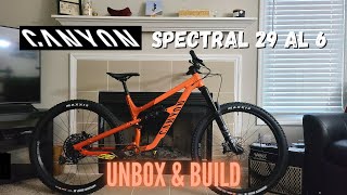 2022 CANYON SPECTRAL 29 AL 6  Is This the Best Value Mountain Bike of 2022  Unbox amp Build [upl. by Culliton22]