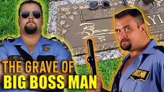 WWE Superstars  The Grave of the BIG Bossman [upl. by Esenej868]