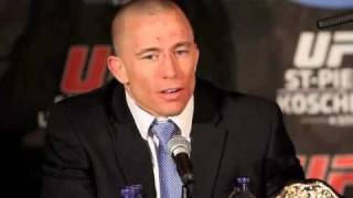 Georges StPierre Not Satisfied with UFC 124 Win over Josh Koscheck  MMA Weekly News [upl. by Wynny]