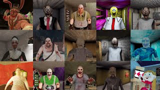 Mr Meat Vs Mr Meat 2 Vs Granny 3 Vs Evil Nun Vs The Twins Vs Scary Doll Vs Zombie Mr Meat Vs MrXantu [upl. by Leiram]