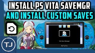 PS Vita Install SaveMgr amp Import Save Files [upl. by Abixah]