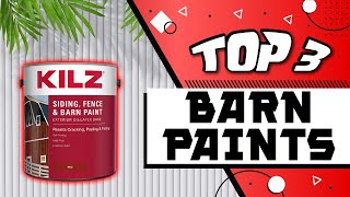 Best Barn Paint [upl. by Ferree]