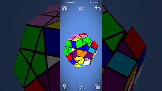 How to solve Dodecahedron Rubiks cube 😲 edit shorts [upl. by Ainuj]