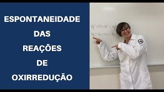 Espontaneidade das reações de oxirredução [upl. by Raines]