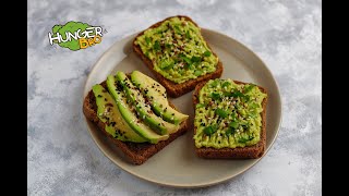 Avocado Toast  Bread Snacks  Avocado Toast Recipe  Morning Snacks Recipe  Bread Snacks [upl. by Ertnom]