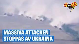 Här stoppar Ukraina den massiva ryska attacken [upl. by Yblek]