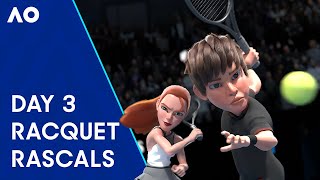 LIVE  Swiatek v Kenin  AO Racquet Rascals Day 3  Australian Open 2024 [upl. by Libby]