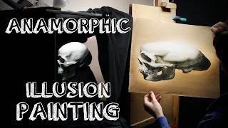 Anamorphic illusion painting [upl. by Shirlene]