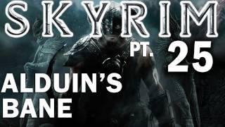 Skyrim Walkthrough Part 25  Alduins Bane [upl. by Marylin655]