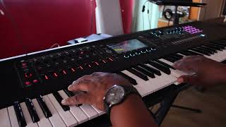 The Power of Roland Fantom 7 Just the two of us cover by Steven Williams [upl. by Ellehsal]