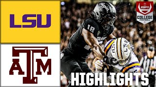 LSU Tigers vs Texas AampM Aggies  Full Game Highlights  ESPN College Football [upl. by Volin]