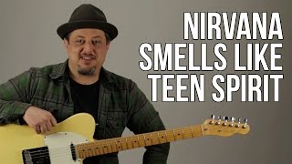 Nirvana Smells Like Teen Spirit Guitar Lesson  Tutorial [upl. by Lorien703]