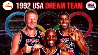 1992 USA Basketball Dream Team Is this the greatest team in sports history [upl. by Calvina]