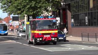 Humberside Fire amp Rescue  Dennis Rapier Driver Training Vehicle On Training Run [upl. by Lisa]