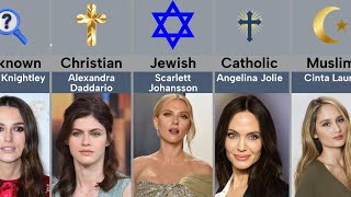 Religion of Hollywood Actresses [upl. by Atnomed]