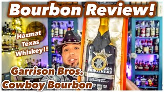 Garrison Brothers Cowboy Bourbon 2023 Review  Hazmat Texas Whiskey bourbonreview bourbon [upl. by Rem494]