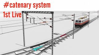 catenary system section insulator autotension device [upl. by Maryanne]