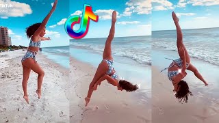 Gymnastics And Cheerleading TikTok New Compilation April 2021 [upl. by Norreht]