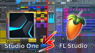 Studio One VS FL Studio Which is the better DAW [upl. by Naujek]