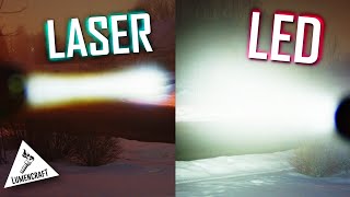 Laser Vs LED Flashlights  Which is Better [upl. by Arron]