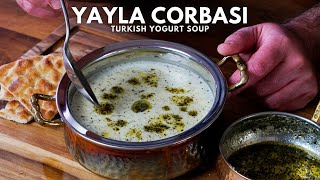 Yayla Corbasi Turkish Yogurt Soup that will warm your soul [upl. by Eelak]