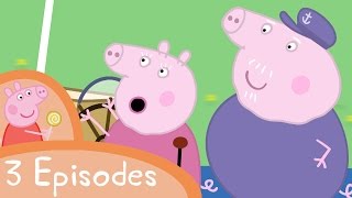 Peppa Pig  Granny and Grandpa Pig 3 episodes [upl. by Oibaf800]