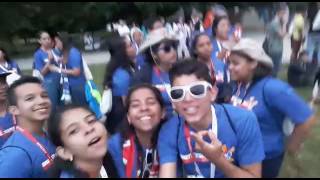 Himno de la JMJ kracovia 2016 Colegio Pureza de Maria Panama [upl. by Ahsirkal]