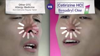 Benadryl One Fast Allergy Relief TVC [upl. by Lugar807]