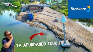 Mina 18 da BRASKEM em Maceió Fev2024 [upl. by Ellebasi]