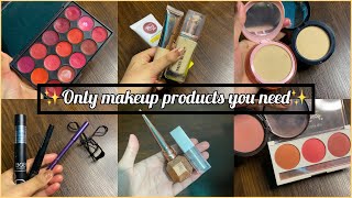 ✨Only makeup products that you need👌🏻✨ Basic makeup for beginners ♥️ Links in description👍🏻 [upl. by Draned]