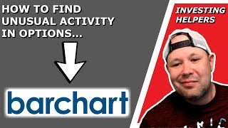 Need Help Finding Unusual Options activity Try BARCHARTCOM [upl. by Noby]