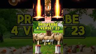 proverbe 4 verset 23 dieu message motivation histoire prière conseil togo citation [upl. by Dang]