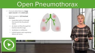 Open Pneumothorax amp Flail Chest – Emergency Medicine  Lecturio [upl. by Akiria]