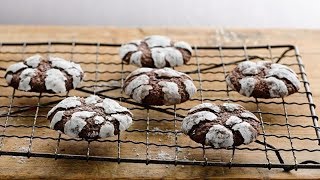 Chocolate Crinkles  Betty Crocker Recipe [upl. by Ennaitsirk]