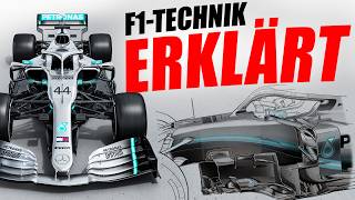 Erklärt So funktioniert ein F1Auto  Formel 1 2019 Technik [upl. by Savil838]